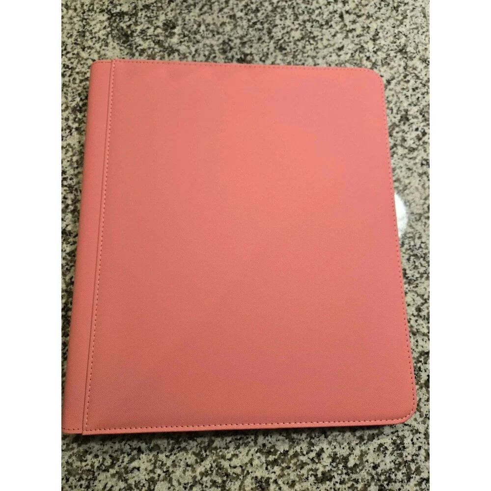 Eevee 9 Pocket Top Loader Pokemon Binder 3x3 PINK 288 Cards